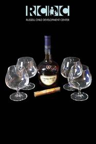 Cognac, Cigar & Glasses Package 187//280